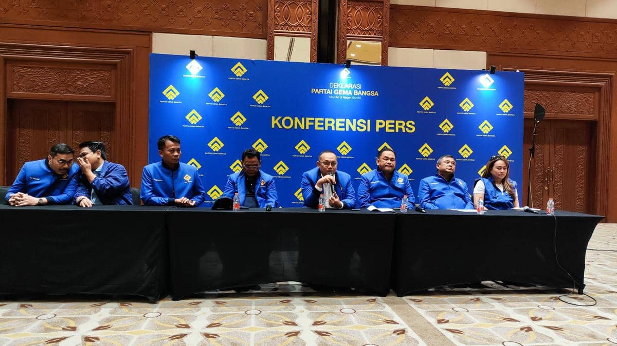 Konferensi pers Partai Gema Bangsa 