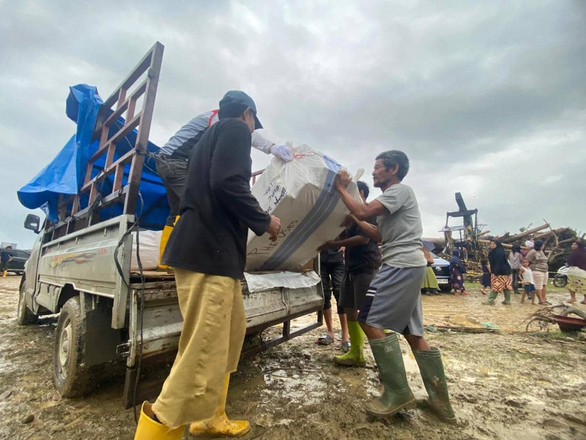 PEP Rantau Field Salurkan Bantuan Berkelanjutan pada Desa yang Hilang di Aceh Tamiang (Dok. PEP Rantau)