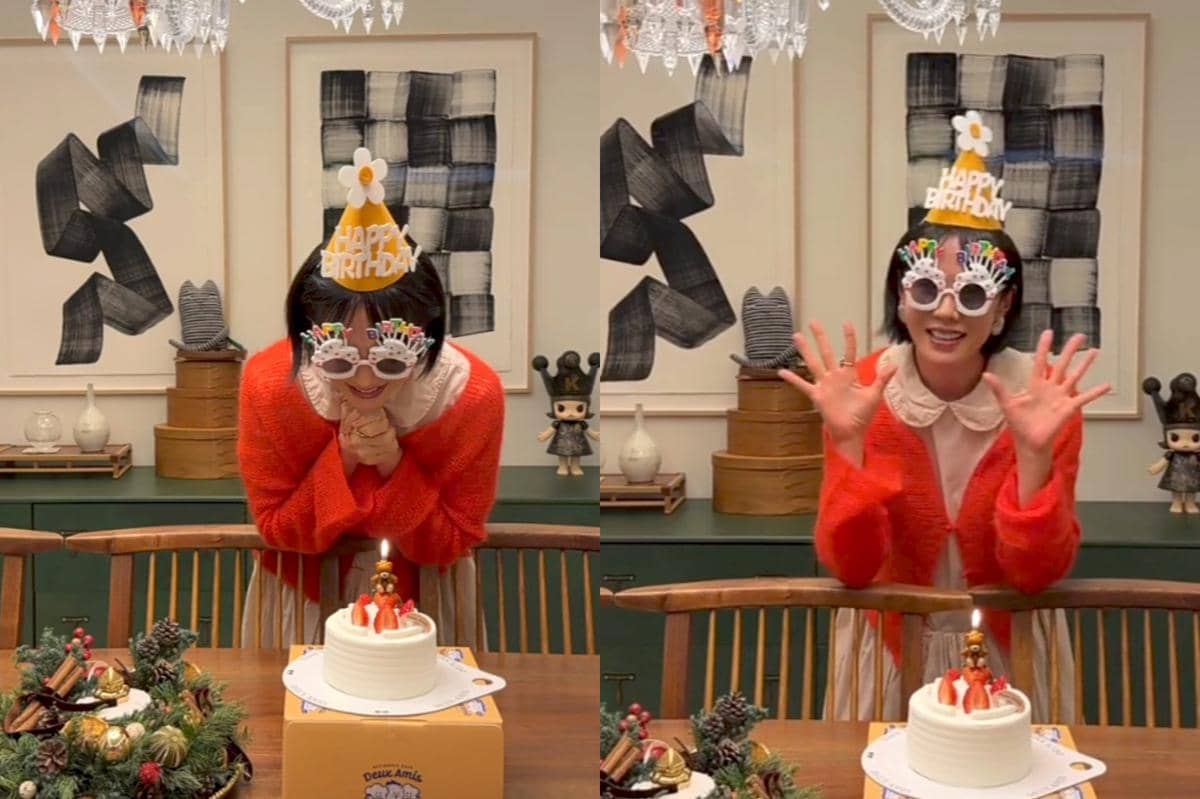 potret ulang tahun Son Ye Jin