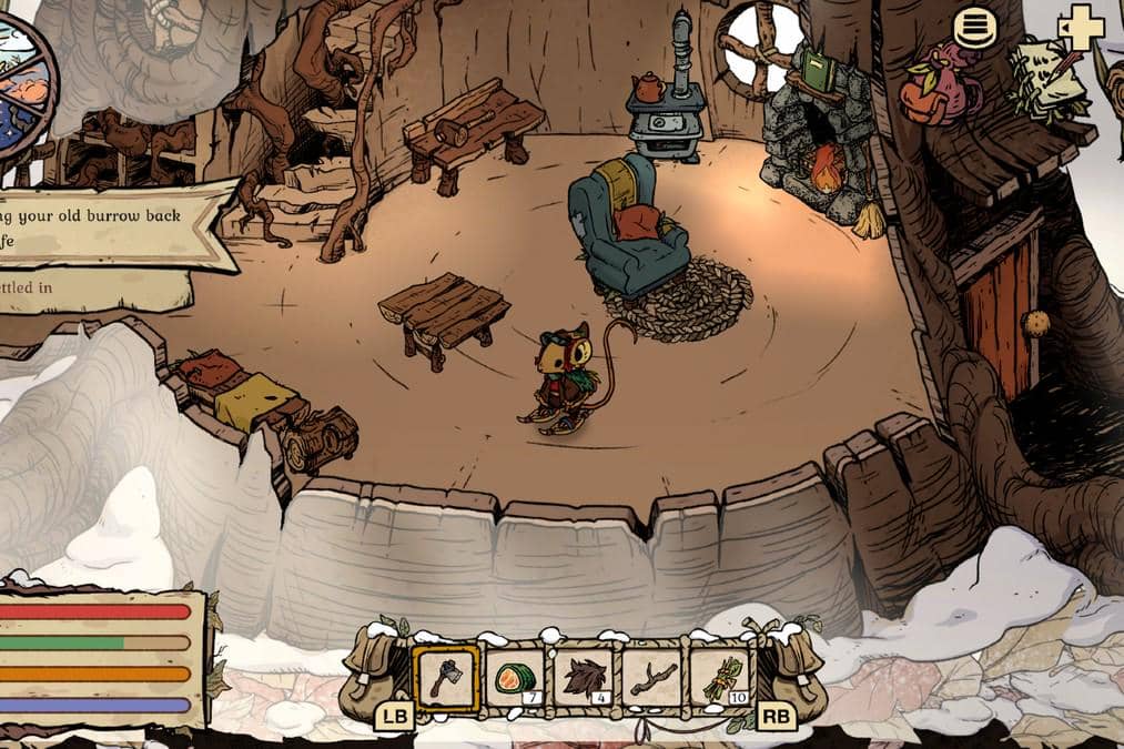 cuplikan Winter Burrow