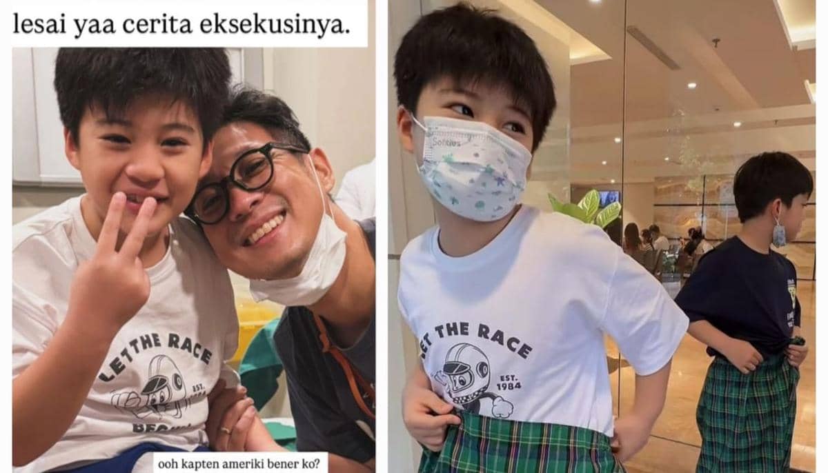 potret Iori dan Iago, anak Putri Titian