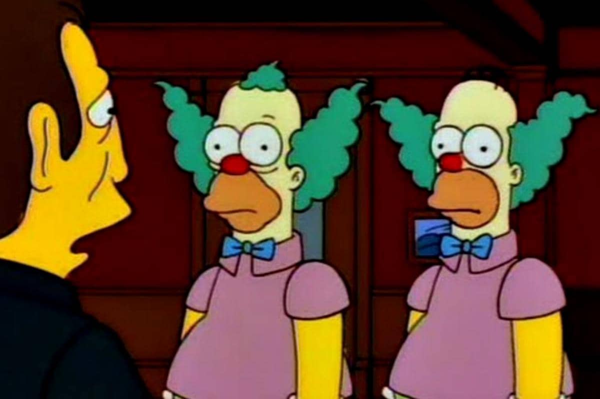 cuplikan dalam kartun The Simpsons: Homie the Clown