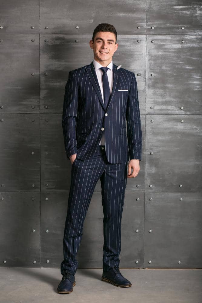 ilustrasi outfit blazer cowok