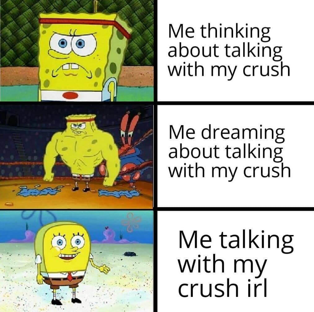 meme kartun tentang momen canggung