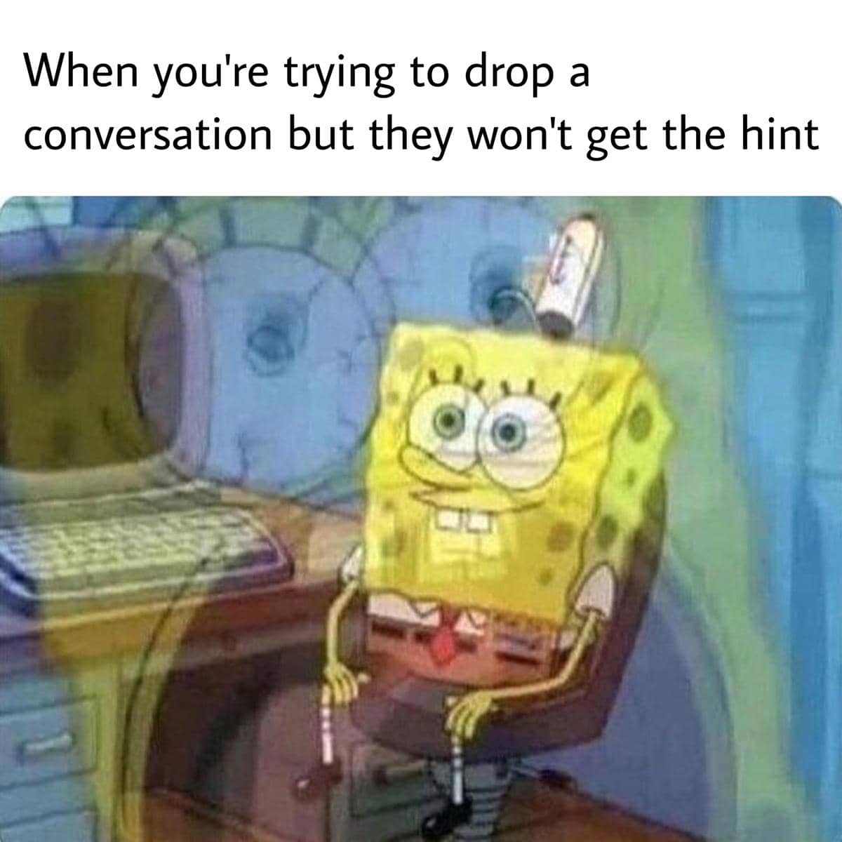 meme kartun tentang ngobrol