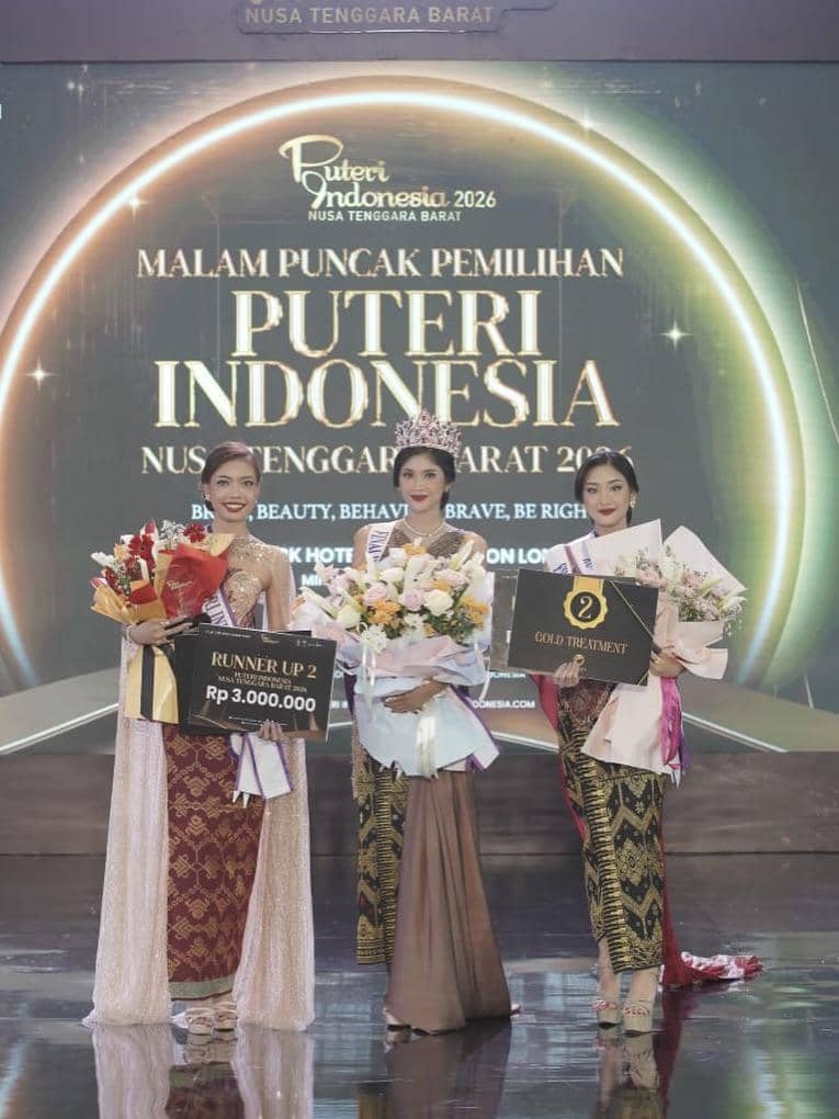 Potret Pemenang Puteri Indonesia NTB 2025 Nungki Andriani