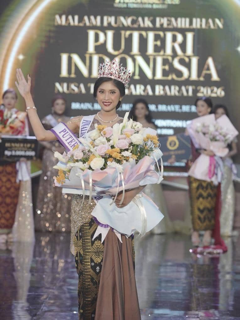 Potret Pemenang Puteri Indonesia NTB 2025 Nungki Andriani
