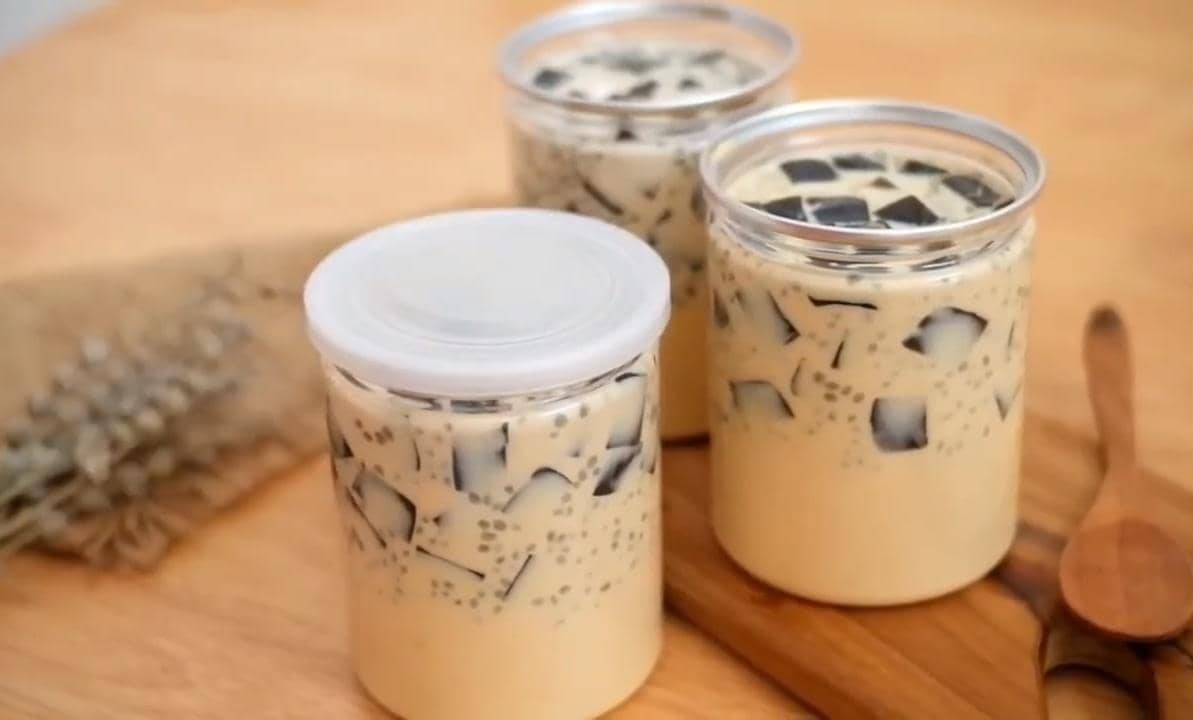 dessert cincau ala Thailand