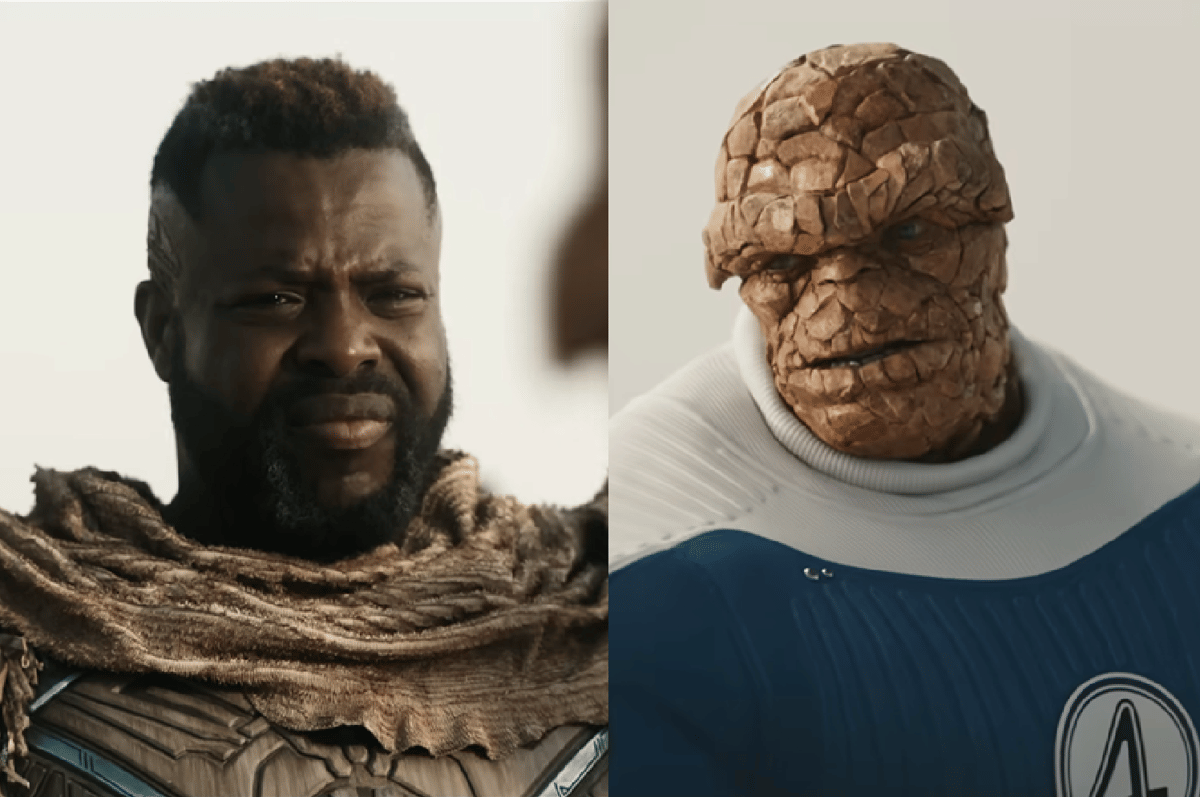 cuplikan M'Baku dan Ben Grimm dalam teaser Avengers: Doomsday
