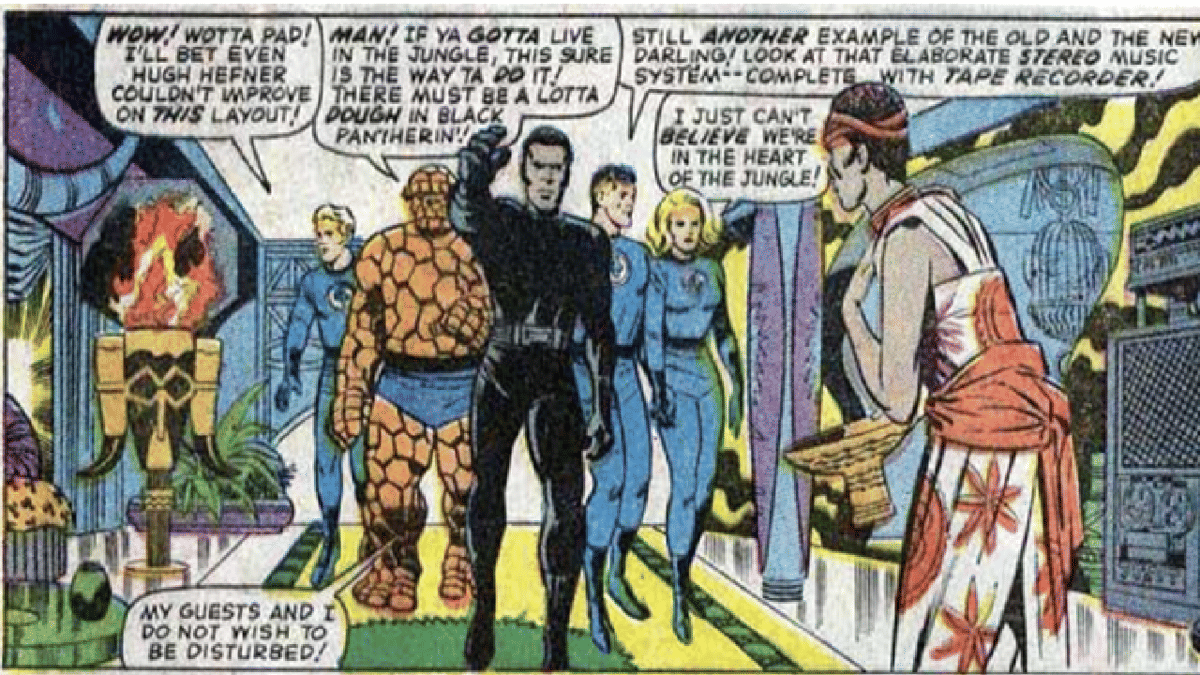 debut Black Panther di cerita Fantastic Four 