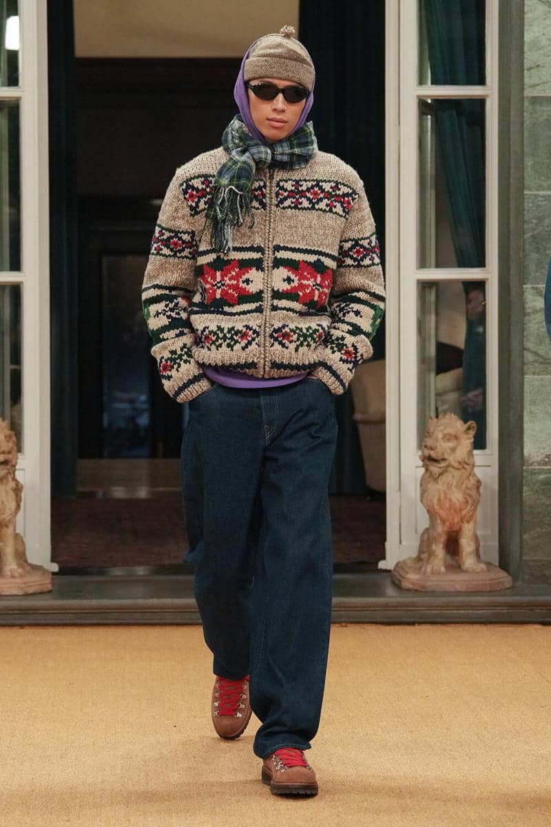 Koleksi Ralph Lauren di Milan Fashion Week FW26