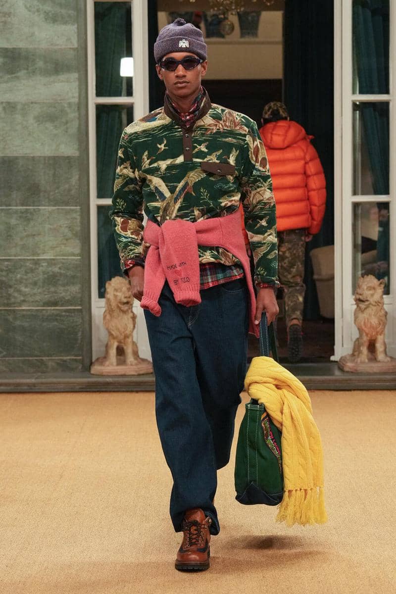 Koleksi Ralph Lauren di Milan Fashion Week FW26