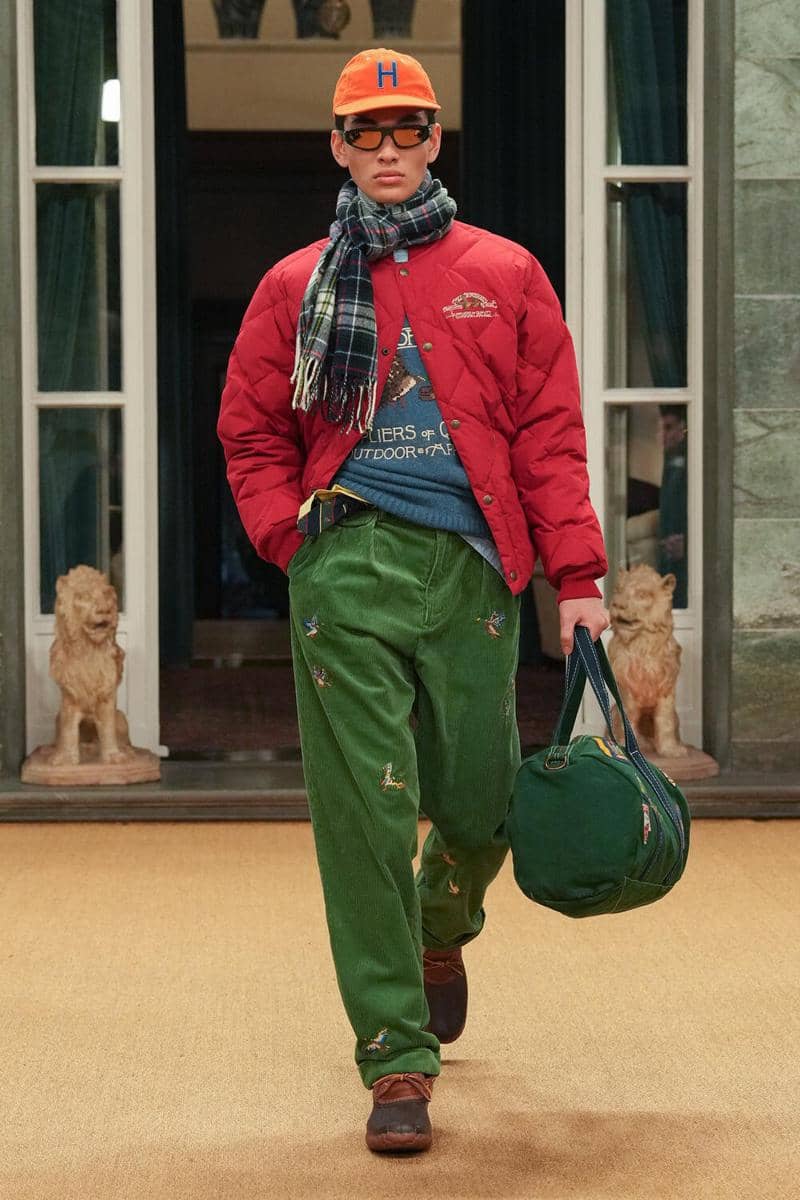Koleksi Ralph Lauren di Milan Fashion Week FW26