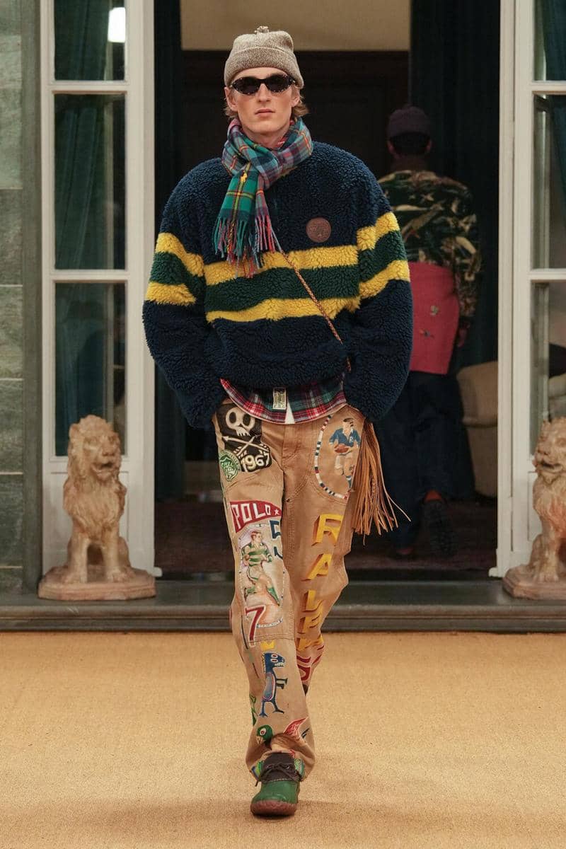 Koleksi Ralph Lauren di Milan Fashion Week FW26