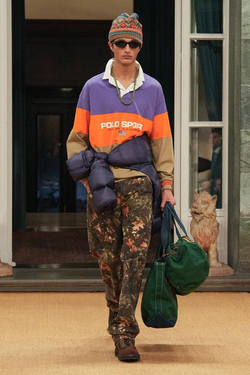 Koleksi Ralph Lauren di Milan Fashion Week FW26