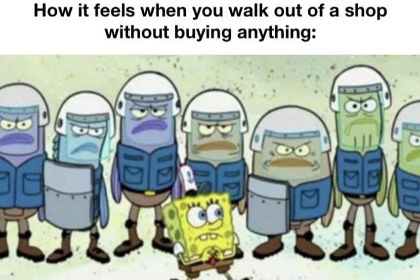 meme kartun tentang momen canggung