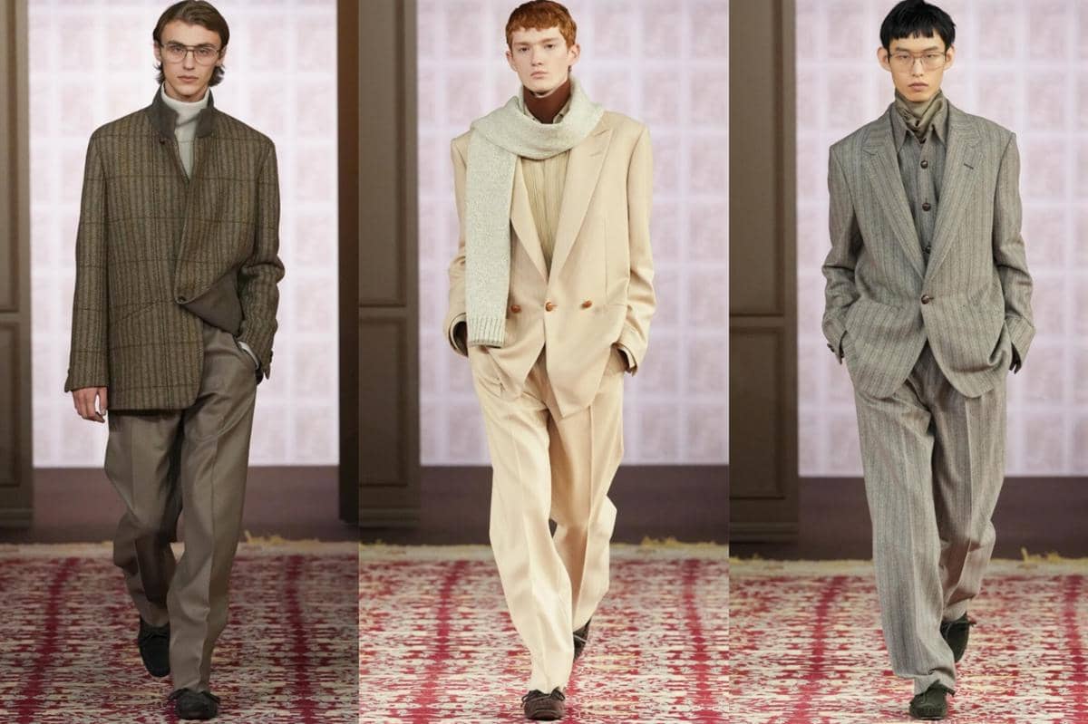 Koleksi ZEGNA di Milan Fashion Week FW26