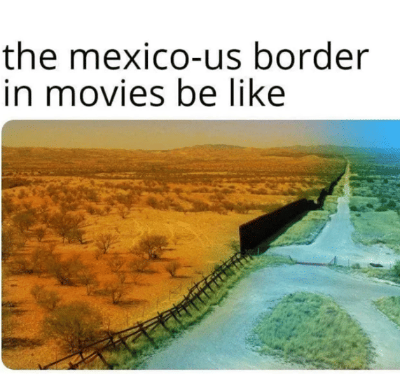 meme latar tempat di film