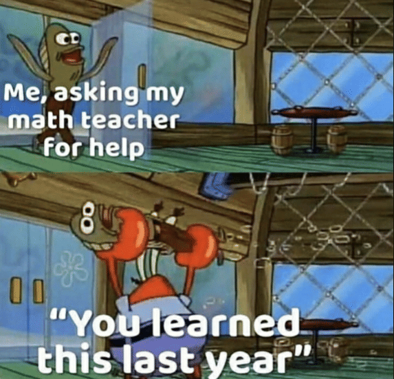 meme bertanya kepada guru