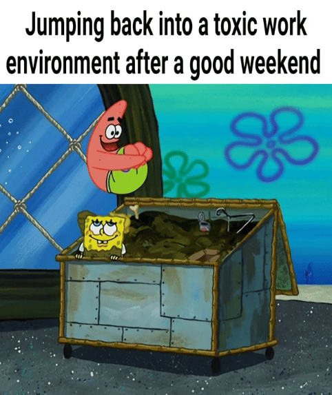 meme tentang lingkungan kerja