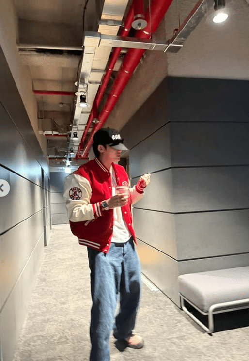 potret Mingyu SEVENTEEN