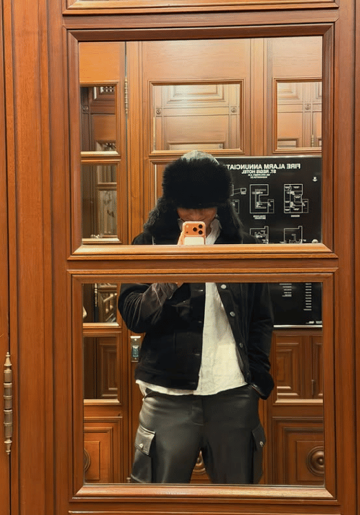 potret Mingyu SEVENTEEN