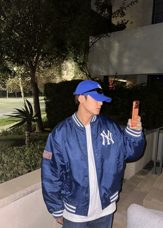 potret Mingyu SEVENTEEN