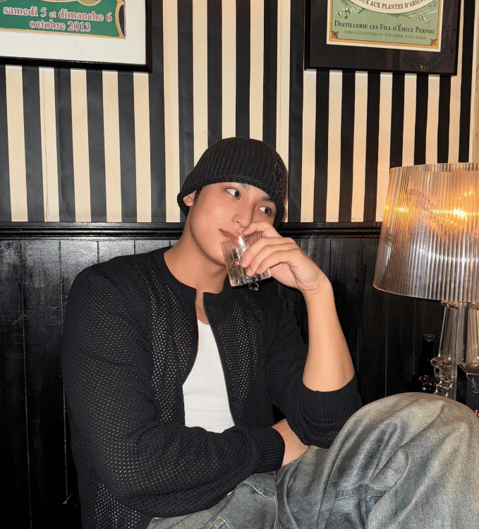 potret Mingyu SEVENTEEN