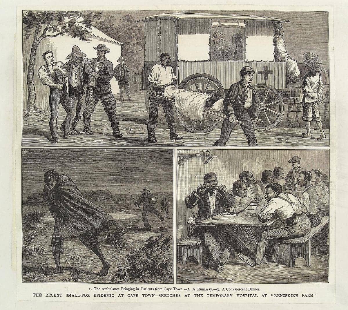 Ilustrasi wabah Smallpox