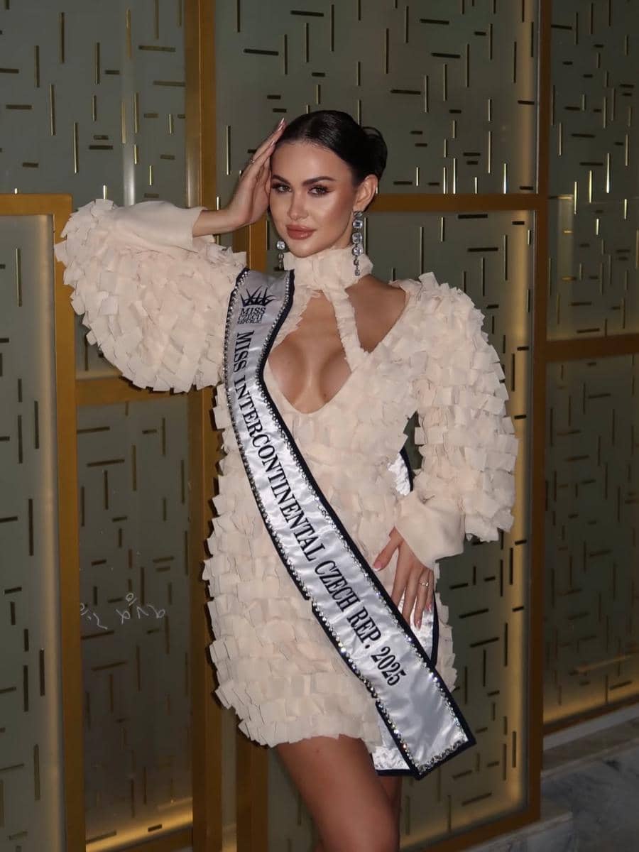 potret Anna Marakova, Miss Intercontinental Republik Ceko 2025