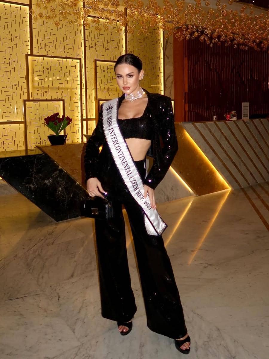 potret Anna Marakova, Miss Intercontinental Republik Ceko 2025