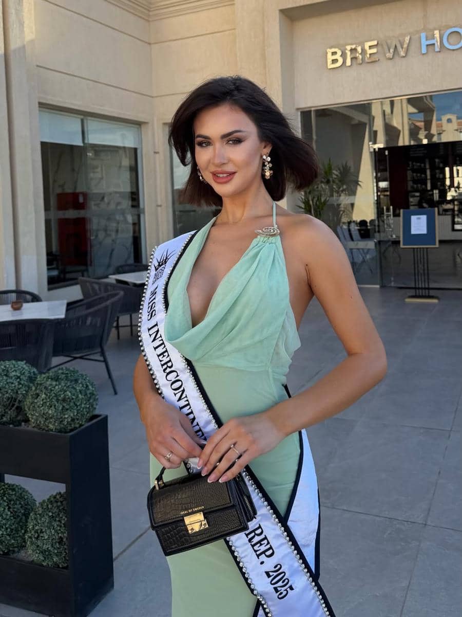potret Anna Marakova, Miss Intercontinental Republik Ceko 2025 