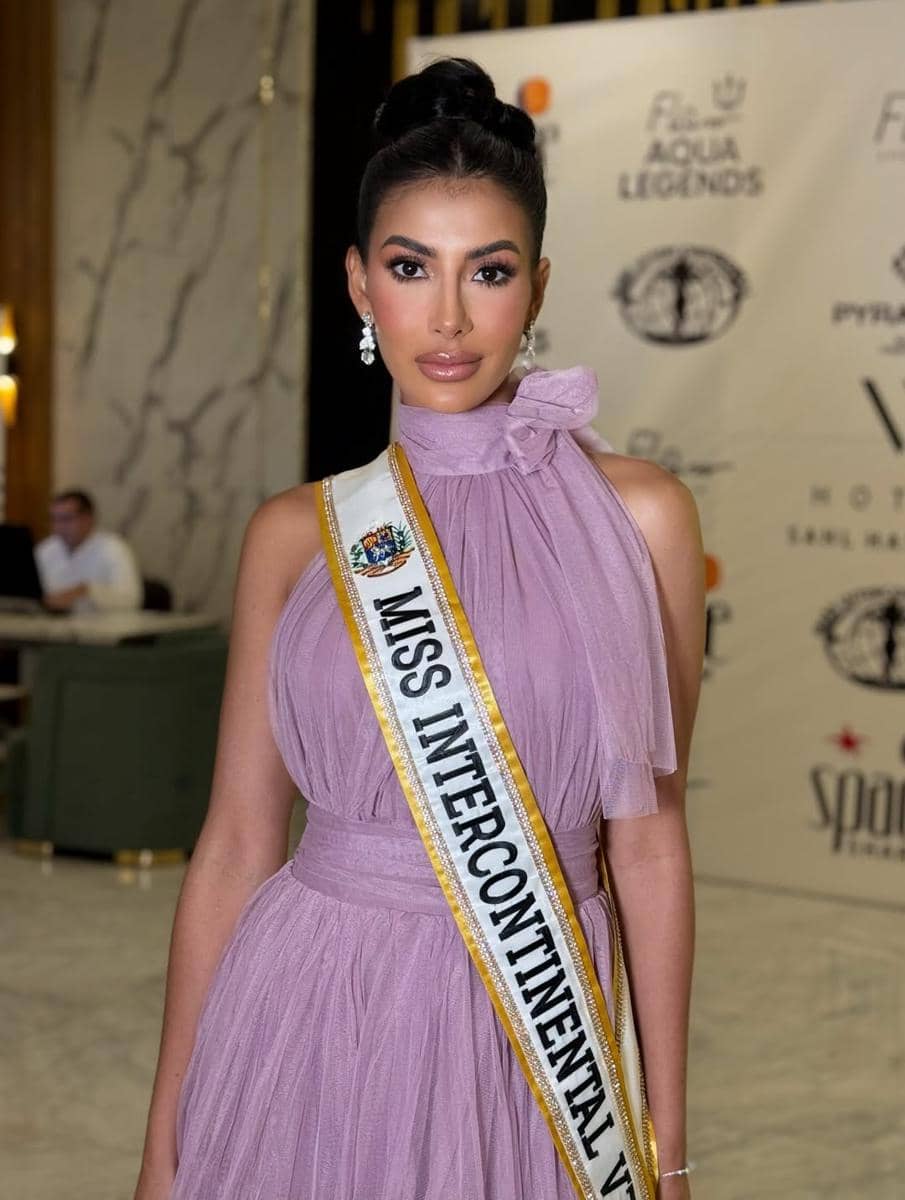 potret Rubi Esmeralda, Miss Intercontinental Venezuela 2025