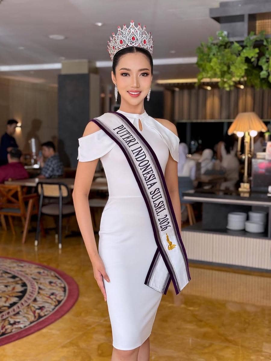Potret Puteri Indonesia Sulawesi Selatan 2026 Nanda Aprianti 