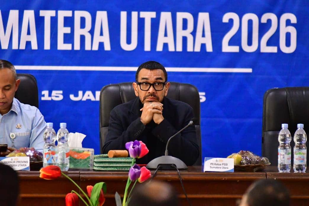 Plt Ketua PSSI Sumut Arya Sinulingga (dok.PSSI Sumut)