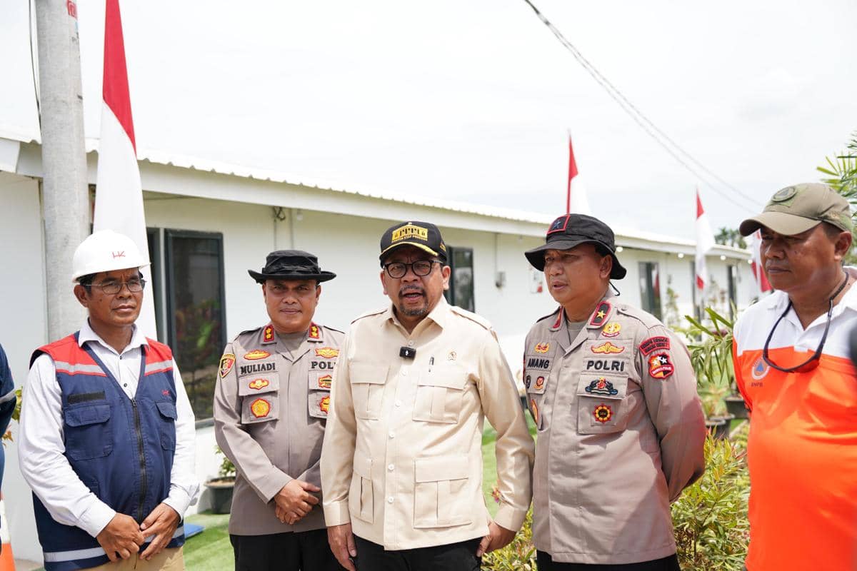 Kepala Staf Kepresidenan (KSP), Muhammad Qodari meninjau  progres pemulihan pascabencana banjir di Kabupaten Aceh Tamiang, Aceh (dok. Istimewa)