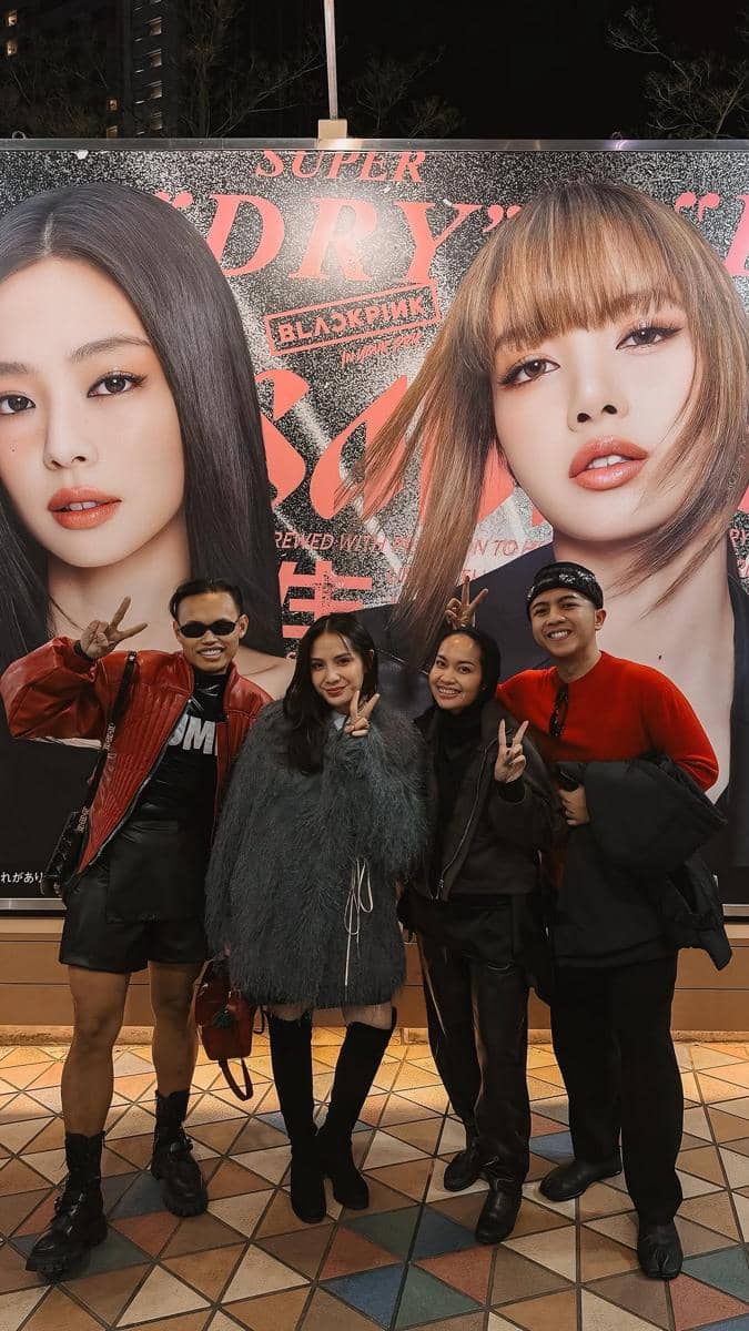 potret Nagita Slavina nonton konser “DEADLINE” BLACKPINK di Jepang