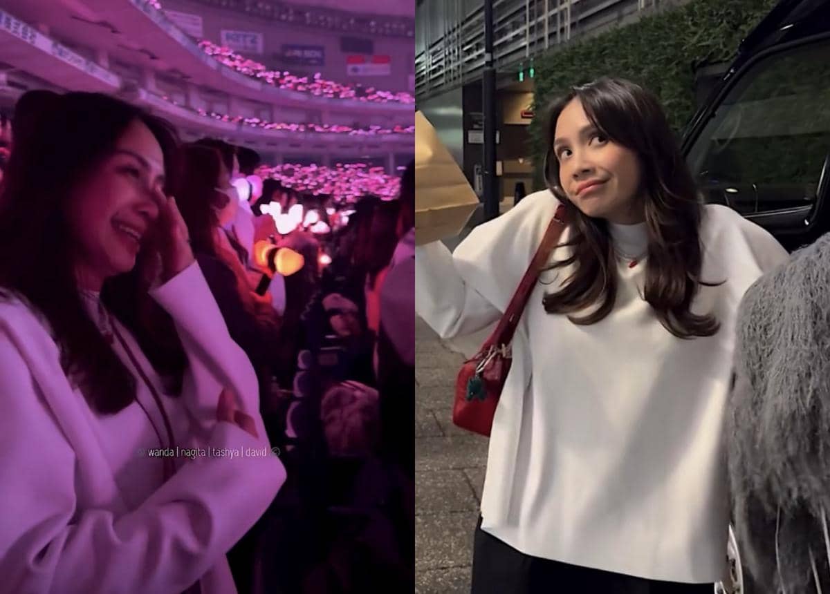 potret Nagita Slavina nonton konser “DEADLINE” BLACKPINK di Jepang