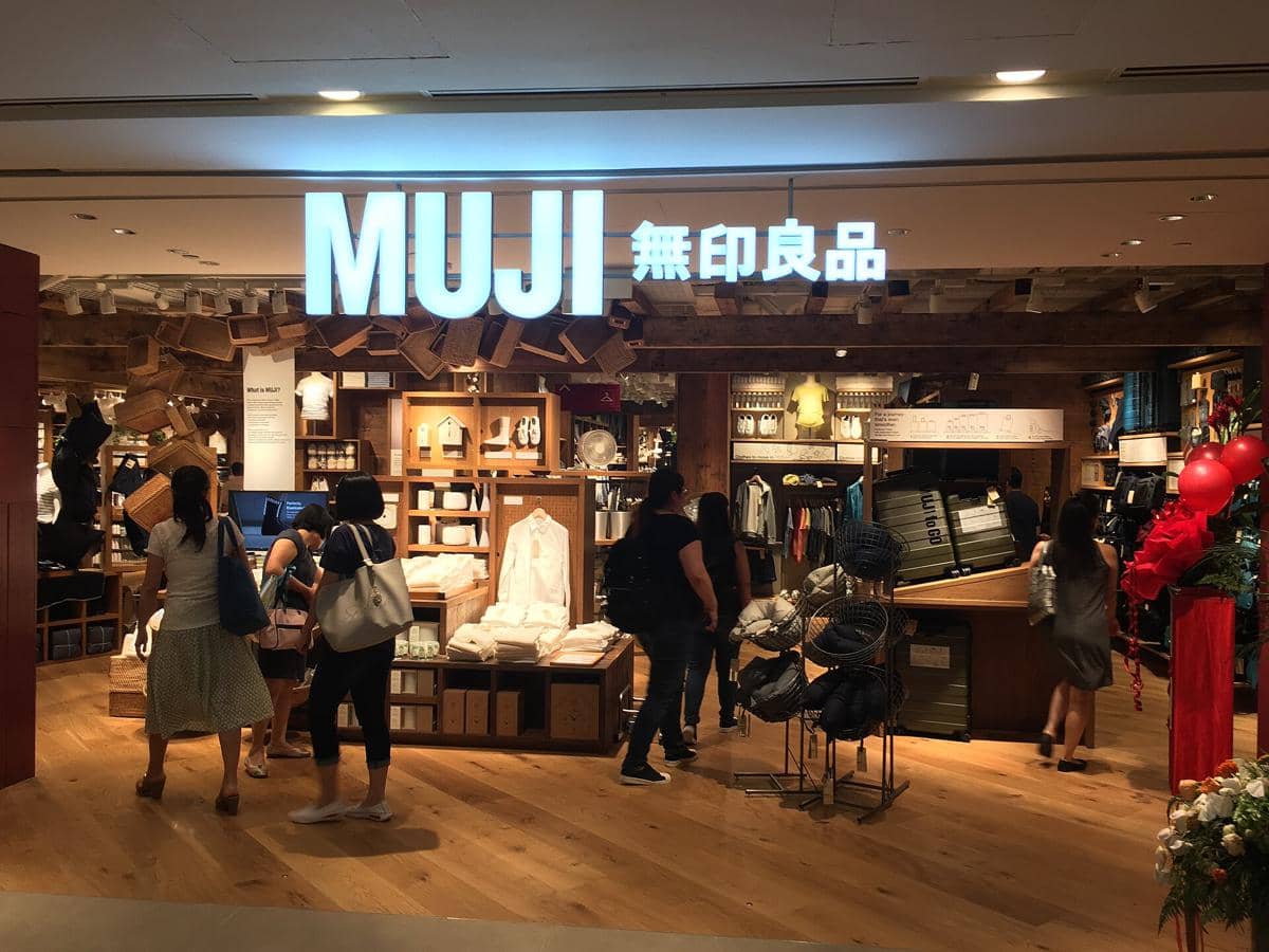 potret Muji Store di Plaza Singapura