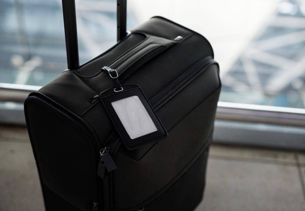 ilustrasi luggage tag