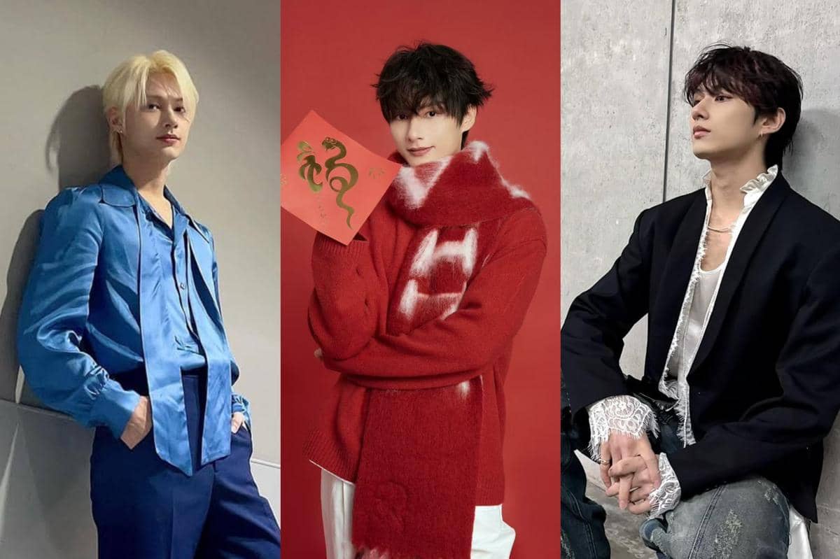 Outfit Imlek ala Jun SEVENTEEN