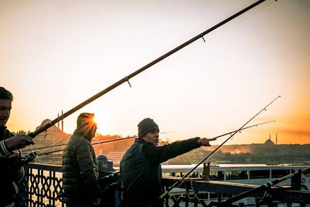 Ilustrasi atribut memancing