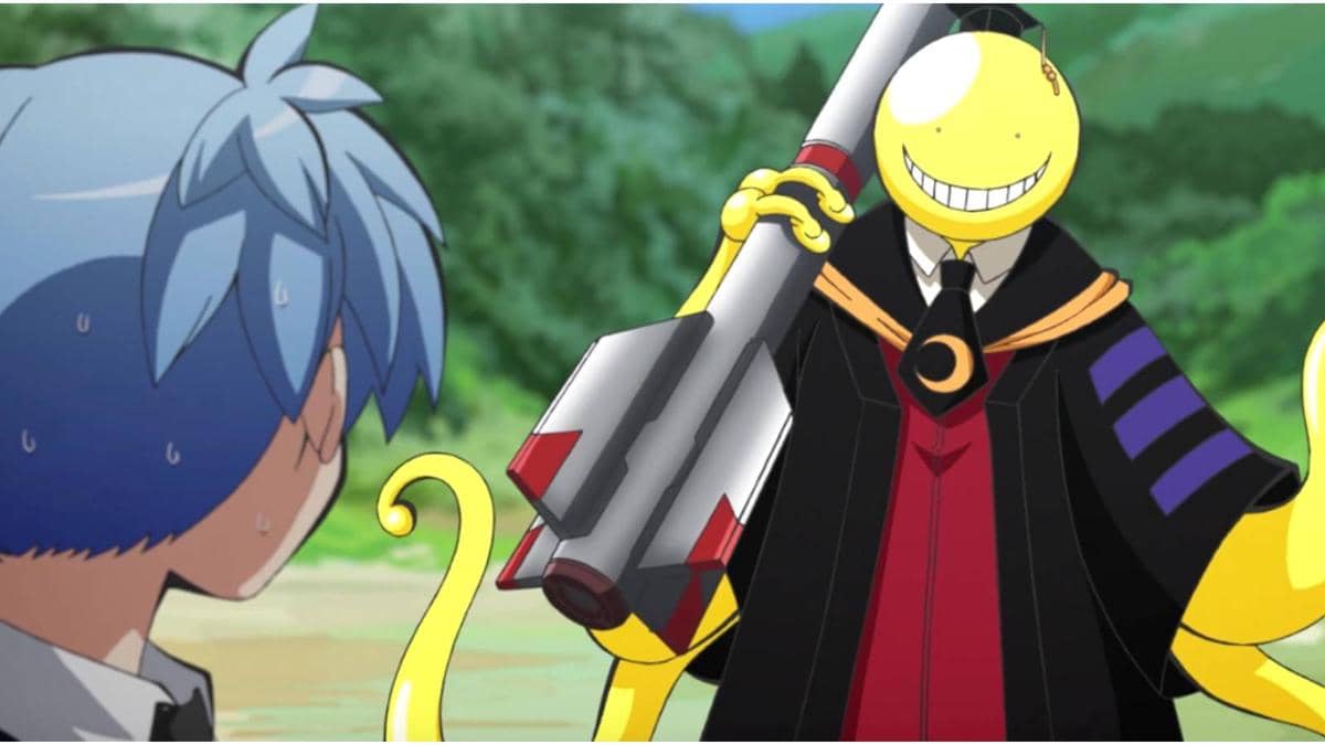 Koro Sensei dalam anime Assasination