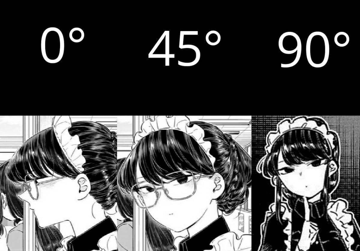 meme anime tentang sudut pandang