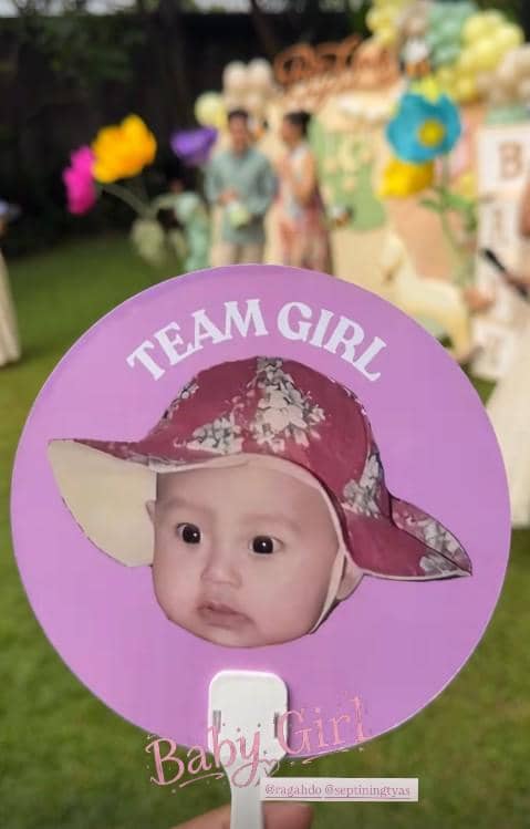 Gender Reveal Kehamilan Istri Sangun Ragahdo (instagram.com/septiningtyas)