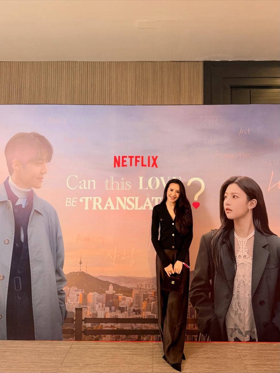 artis di fan meeting Can This Love Be Translated? (instagram.com/bebytsabina)