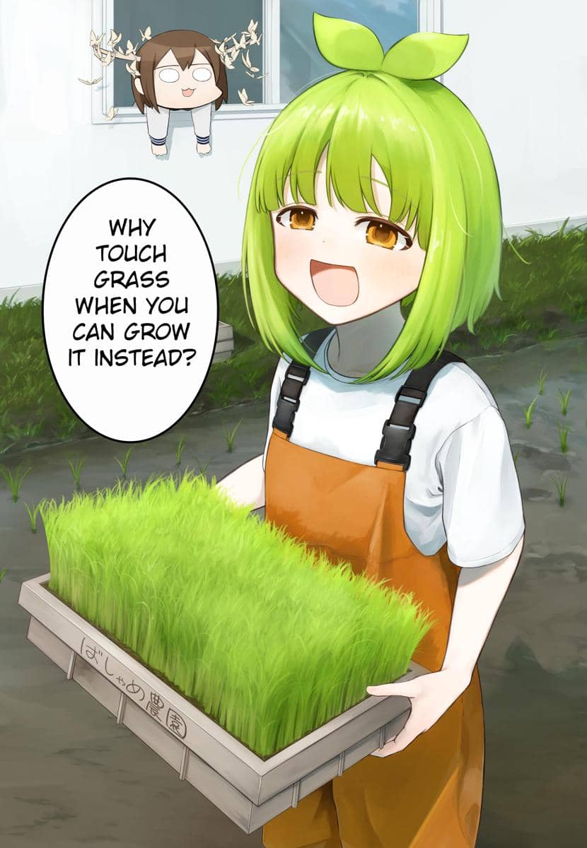 meme anime tentang rumput