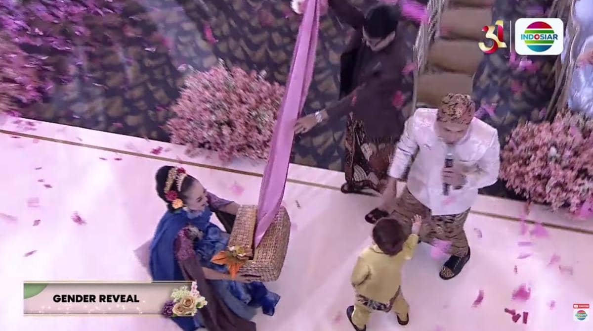 Gender Reveal Kehamilan Lesti Kejora (youtube.com/Indosiar)