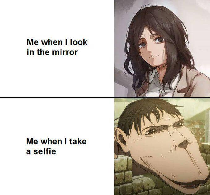 meme anime tentang sudut pandang