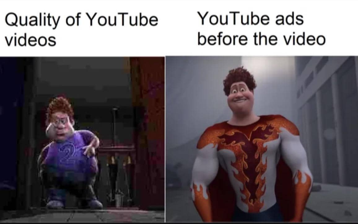 meme iklan YouTube